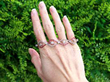 synthetic ruby and diamond bracelet outside