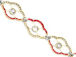 Antique Ruby and Diamond Bracelet reverse