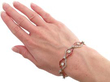 wearing Antique Ruby and Diamond Bracelet