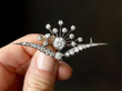 diamond brooch
