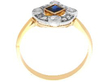 Sapphire & Diamond Dress Ring setting