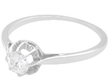 White Gold Diamond Solitaire
