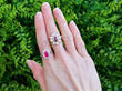 ruby rings outside