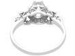 1920s Platinum Diamond Ring back