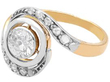 diamond Antique Twist Ring