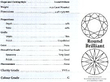 bezel set diamond engagement ring certificate