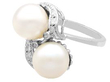 Pearl & Diamond Cocktail Ring