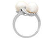 Pearl & Diamond Cocktail Ring