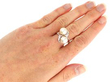 Pearl & Diamond Cocktail Ring