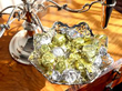 Sterling Silver Epergne being used