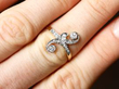 Multi Diamond Ring wearing