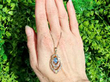 Aquamarine Pendant Outside