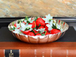 Silver Strawberry Dish