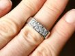 1930s Diamond Ring wearing