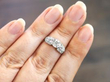wearing diamond ring