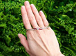 ruby diamond bangle outside