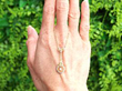 Antique Gold and Seed Pearl Necklace outside