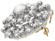 Diamond Brooch yellow gold