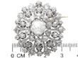Diamond Brooch size