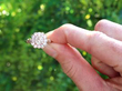 diamond cluster ring outside