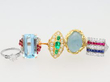 gemstone rings