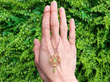 peridot pendant outside