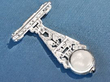 diamond platinum fob watch reverse