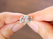 Art Deco Diamond Dress Ring in white gold