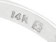 Art Deco Diamond Dress Ring hallmarks