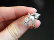 antique Art Nouveau Pearl and Diamond Ring