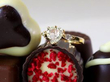 vintage heart cut diamond ring