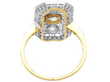 Antique 1920s Diamond Ring back
