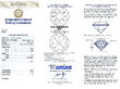 antique 1920s Diamond Ring grading certificate