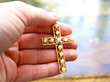 Pearl Cross Pendant