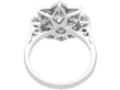 Vintage Floral Cluster Ring back