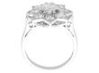 Vintage Floral Cluster Ring setting