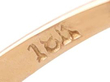 antique vertical trilogy ring hallmark