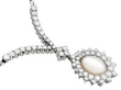pearl and diamond necklace