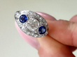 sapphire diamond ring