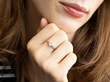 wearing diamond ring