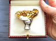 mabe pearl brooch in box