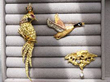 gold brooches