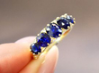 5 stone sapphire gold ring