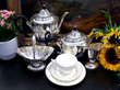 Silver Tea Service Set