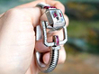 Art Deco ruby and diamond watch