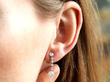 Diamond Earrings In Ears