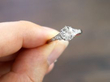 diamond platinum ring