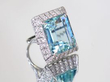 aquamarine dress ring