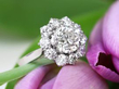 diamond cluster ring