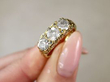 diamond trilogy ring